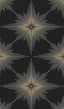 Seabrook Stellar Geo Ebony Wallpaper