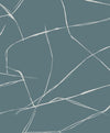 Seabrook Inkwork Abstract Blue Dusk Wallpaper