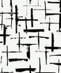 Seabrook Crosshatch Abstract Ebony & Eggshell Wallpaper