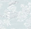Seabrook Coastline Toile Blue Mist Wallpaper