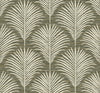 Seabrook Grassland Palm Charcoal & Sand Wallpaper
