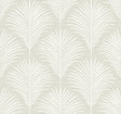 Seabrook Grassland Palm Sea Salt Wallpaper