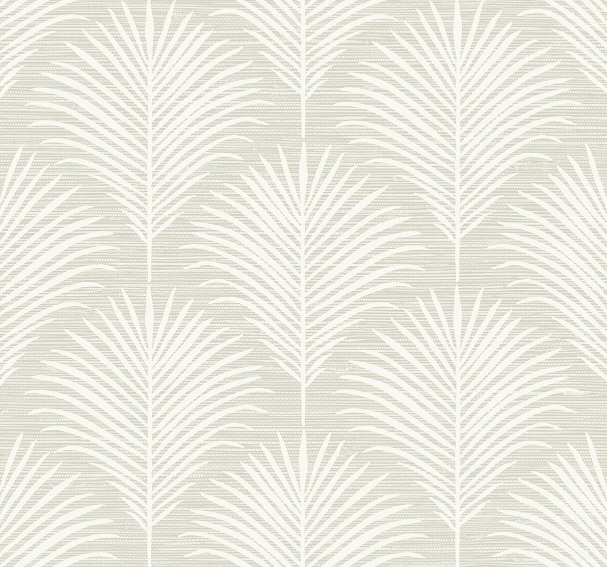 Seabrook Grassland Palm Sea Salt Wallpaper