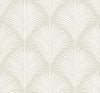 Seabrook Grassland Palm Sea Salt Wallpaper
