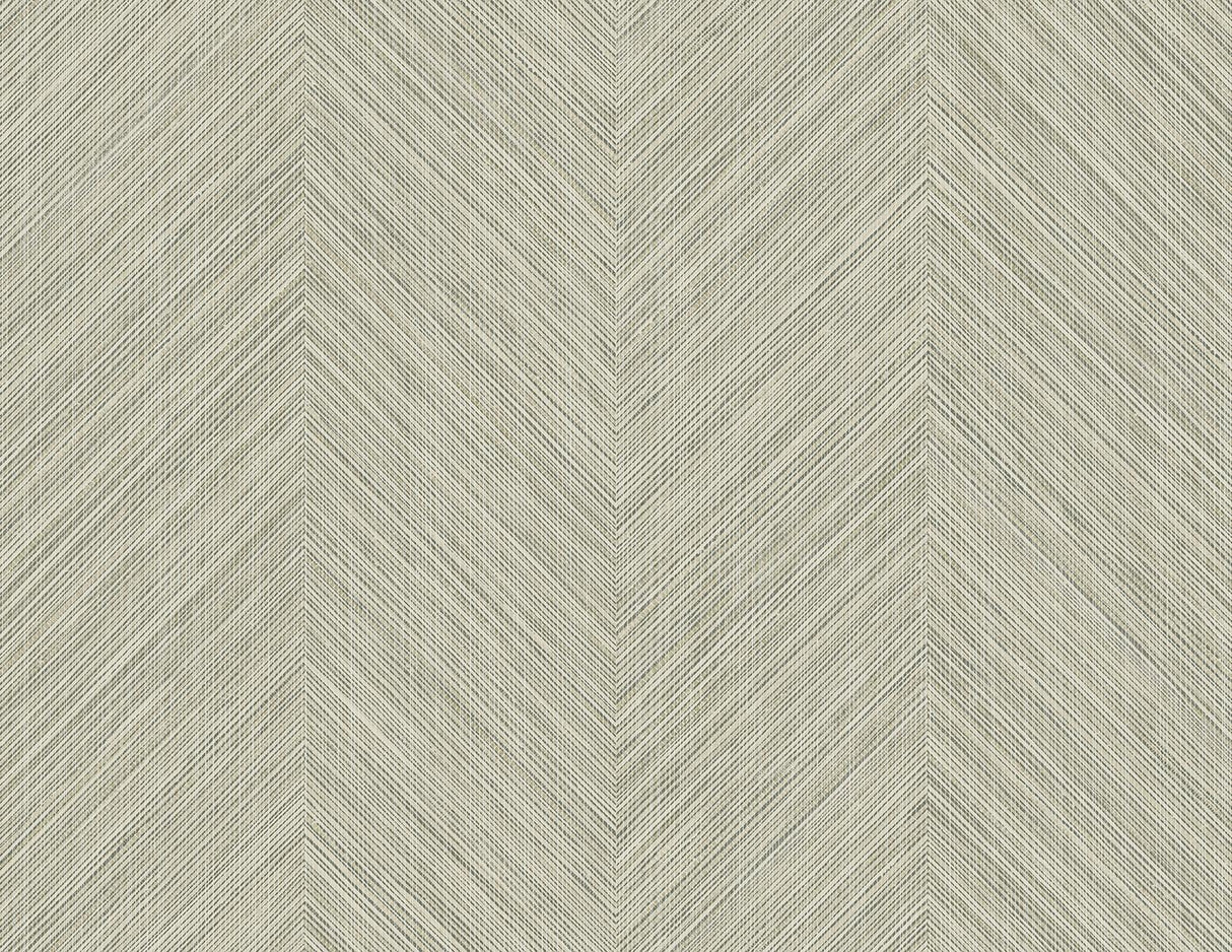 Seabrook Chevron Stripe Neutral Wallpaper