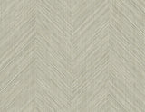 Seabrook Chevron Stripe Neutral Wallpaper