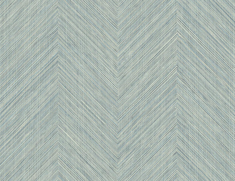 Seabrook Chevron Stripe Seabreeze Wallpaper