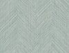 Seabrook Chevron Stripe Seabreeze Wallpaper