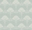 Seabrook Deco Floral Aloe Mist Wallpaper
