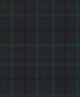Seabrook Tailor Plaid Dark Blue & Evergreen Wallpaper