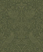 Seabrook Tonal Bird Garden Moss Green Wallpaper