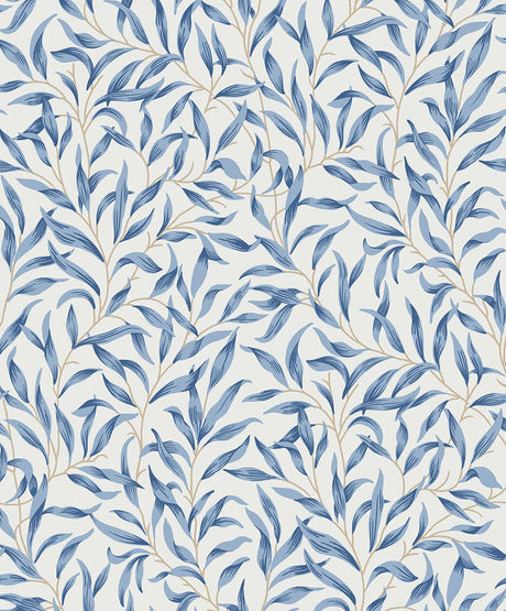 Seabrook Willow Trail Blue Lake Wallpaper