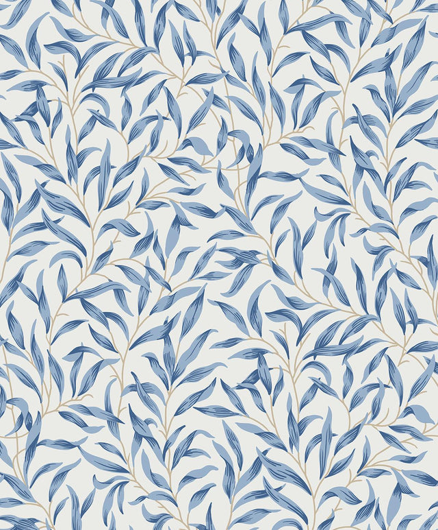 Seabrook Willow Trail Blue Lake Wallpaper