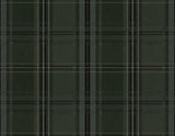 Seabrook Classic Plaid Evergreen Wallpaper