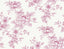 Seabrook Sketched Floral Pink Wallpaper