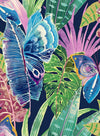 Seabrook Mariposa Azurite Wallpaper