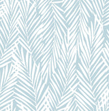 Seabrook Mod Palm Blue Skies Wallpaper
