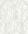 Seabrook Athena Palm Sea Salt Wallpaper