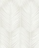 Seabrook Athena Palm Sea Salt Wallpaper