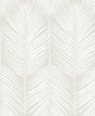 Seabrook Athena Palm Sea Salt Wallpaper