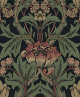 Seabrook Primrose Garden Wrought Iron & Clay Wallpaper