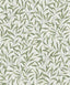 Seabrook Willow Leaves Sprig Green Wallpaper