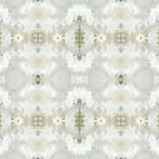 Seabrook Kaleidoscope Grey Wallpaper