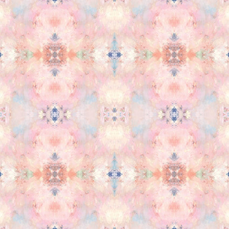 Seabrook Kaleidoscope Pink Wallpaper
