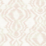 Seabrook Moirella Blush Wallpaper
