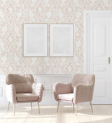 Seabrook Moirella Pink Wallpaper