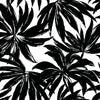 Seabrook Palma Black Wallpaper