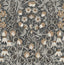 Seabrook Tulip Garden Prepasted Wrought Iron & Chamois Wallpaper
