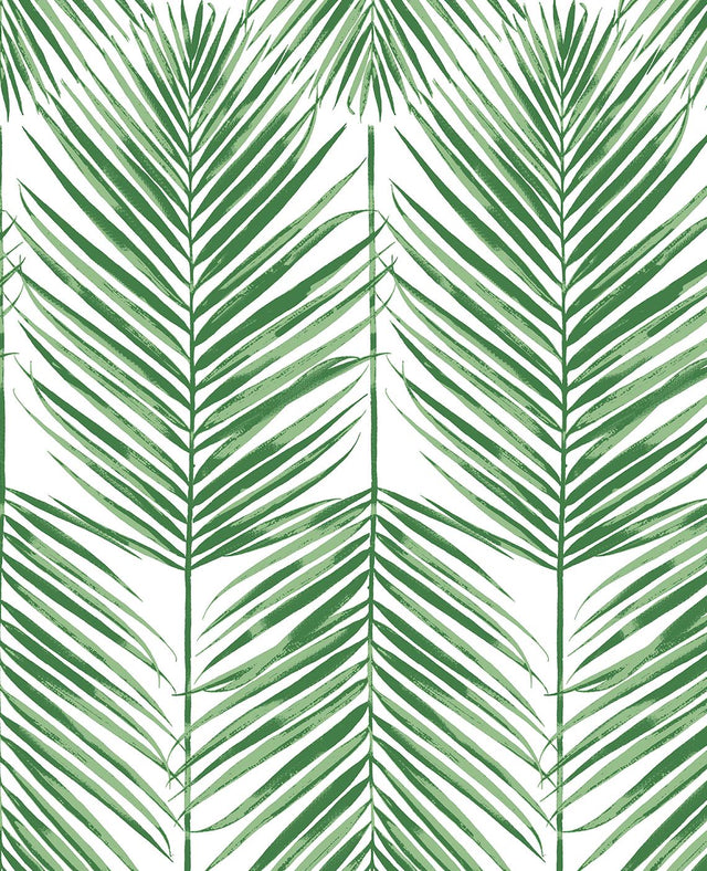 Seabrook Paradise Palm Prepasted Greenery Wallpaper