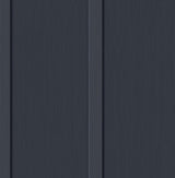 Seabrook Faux Board and Batten Prepasted Dark Blue Wallpaper