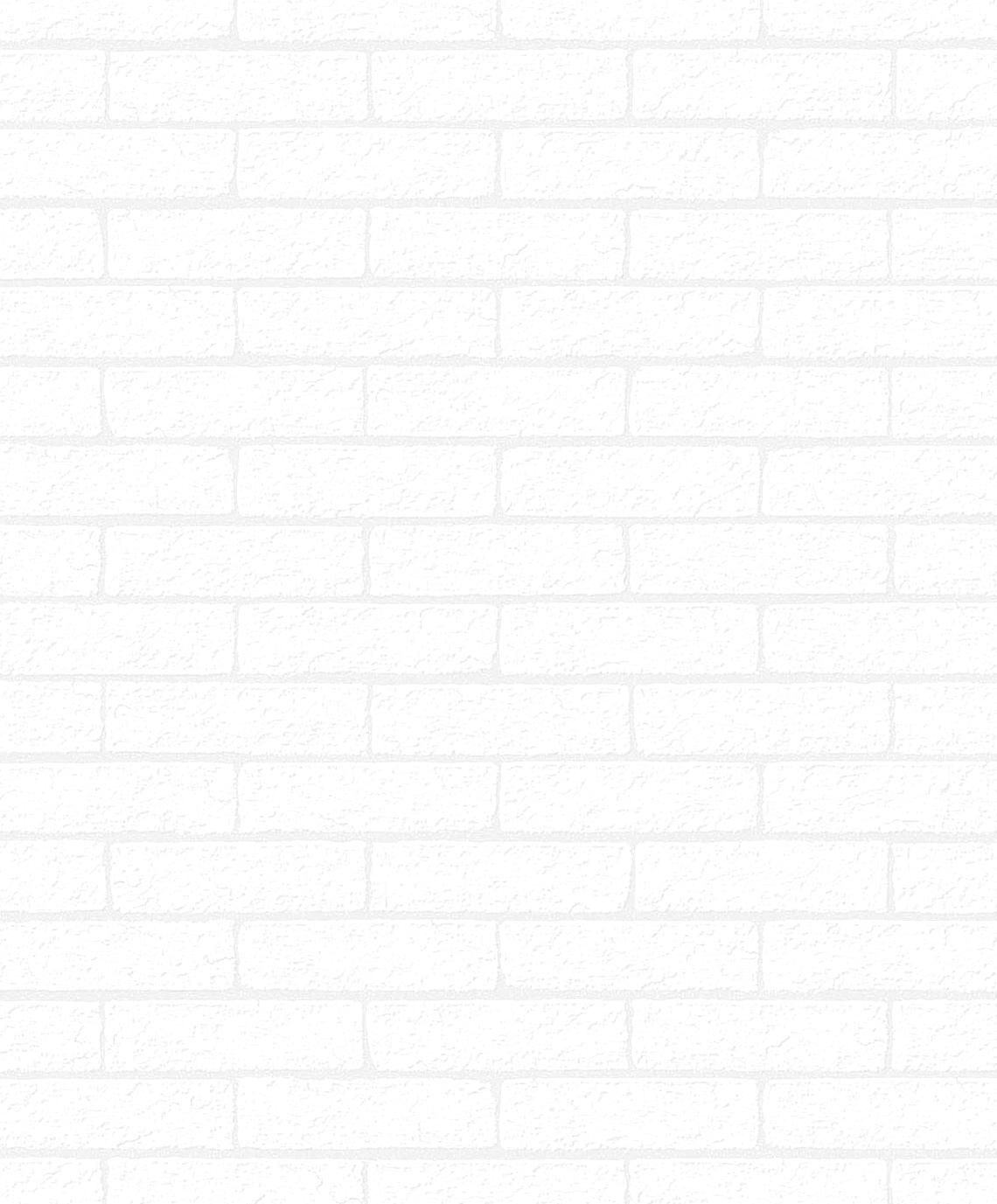 Seabrook Slater Faux Brick Blancito Wallpaper