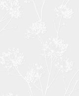 Seabrook Dandelion Fields Off-White Wallpaper