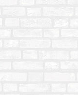 Seabrook Vintage Brick Off-White Wallpaper