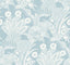 Seabrook Suvi Palm Grove Sky Blue Wallpaper