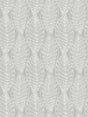 Seabrook Kira Leaf Husk Harbor Grey Wallpaper