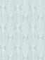 Seabrook Kira Leaf Husk Cape Blue Wallpaper