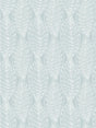 Seabrook Kira Leaf Husk Cape Blue Wallpaper
