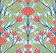 Seabrook Carmela Folk Floral Summer Garden Wallpaper