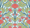 Seabrook Carmela Folk Floral Summer Garden Wallpaper
