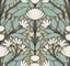 Seabrook Carmela Folk Floral Spirit Grey Wallpaper
