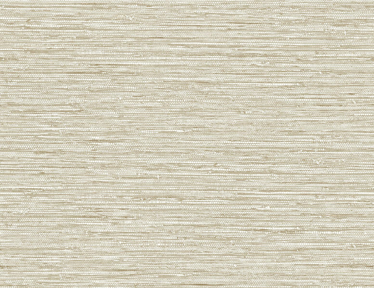 Seabrook Isla Faux Jute Balanced Beige Wallpaper