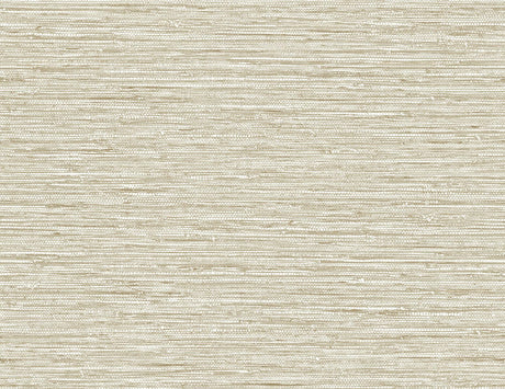 Seabrook Isla Faux Jute Balanced Beige Wallpaper