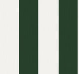 Seabrook Dylan Striped Stringcloth Marine Green Wallpaper