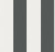 Seabrook Dylan Striped Stringcloth Deep Grey Wallpaper