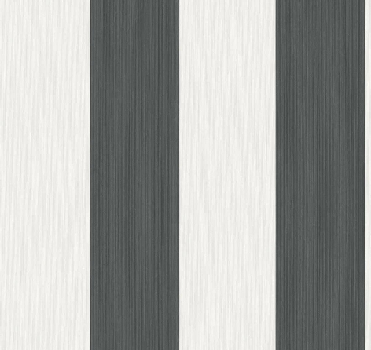 Seabrook Dylan Striped Stringcloth Deep Grey Wallpaper