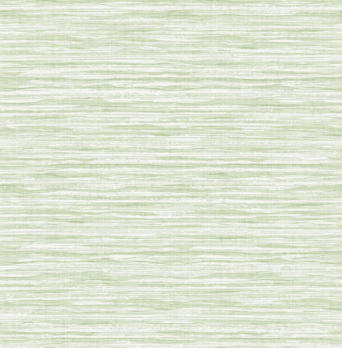 Seabrook Skye Wave Stringcloth Baby Lettuce Wallpaper